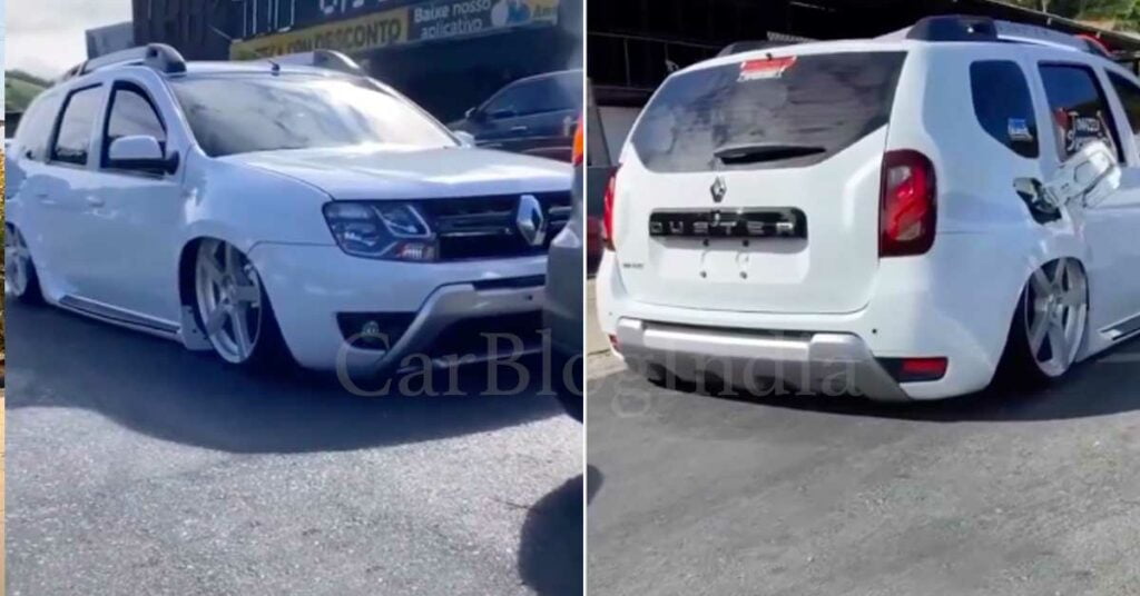 bagged renault duster white