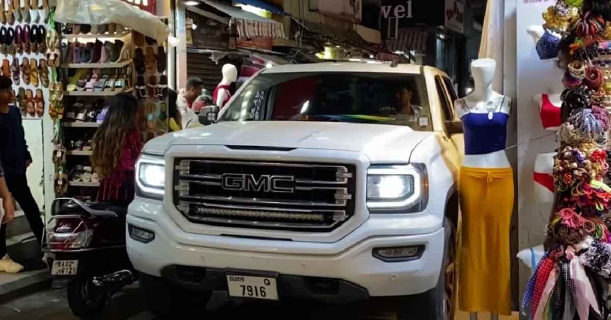GMC Sierra Spotted in India