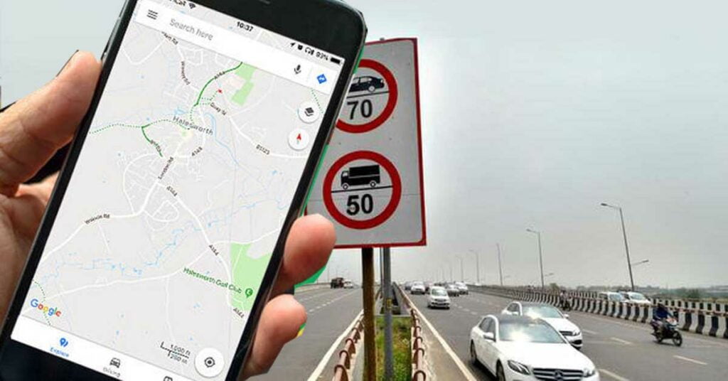 Google Maps Speed Limit