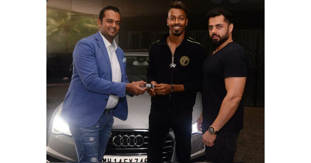 Hardik Pandya Audi A6