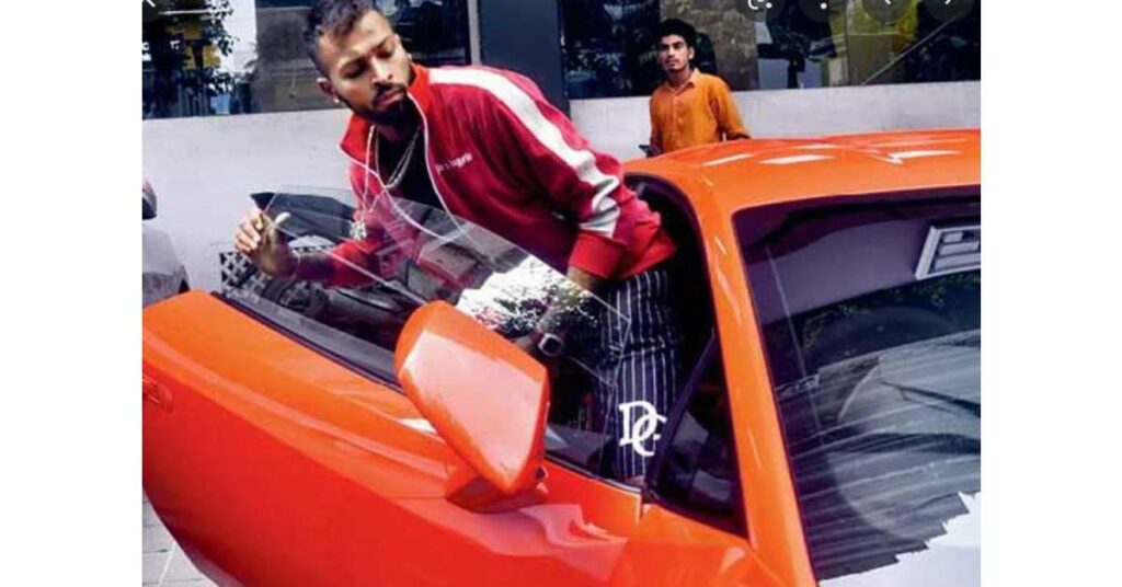 Hardik Pandya Lamborghini Huracan