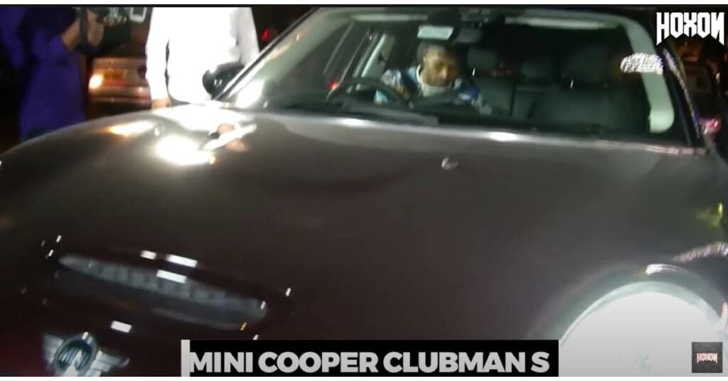 Hardik Pandya Mini Cooper Clubman