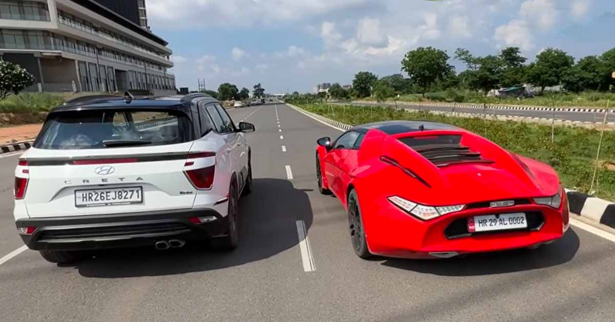 Hyundai Creta vs DC Avanti Drag Race