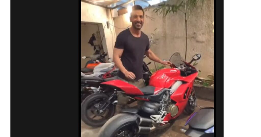 John Abraham Ducati Panigale V4