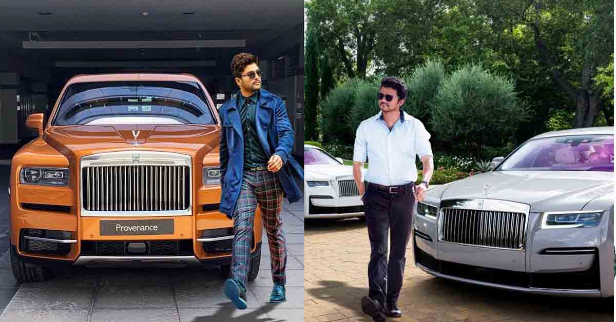 Indian Celebrities who recently bought a Rolls Royce
