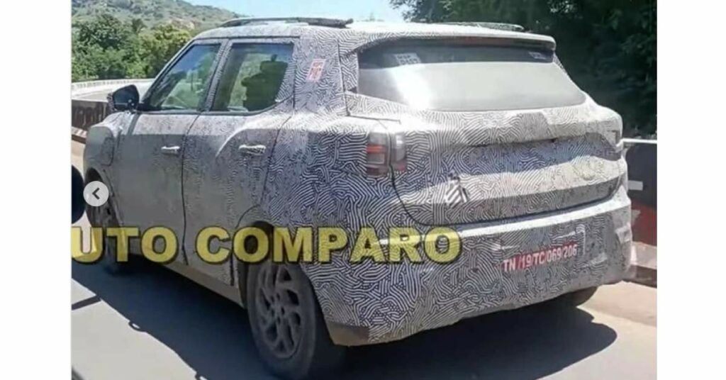 Mahindra XUV400 Electric Spied 