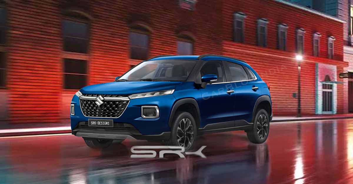 Maruti Baleno SUV front three quarters