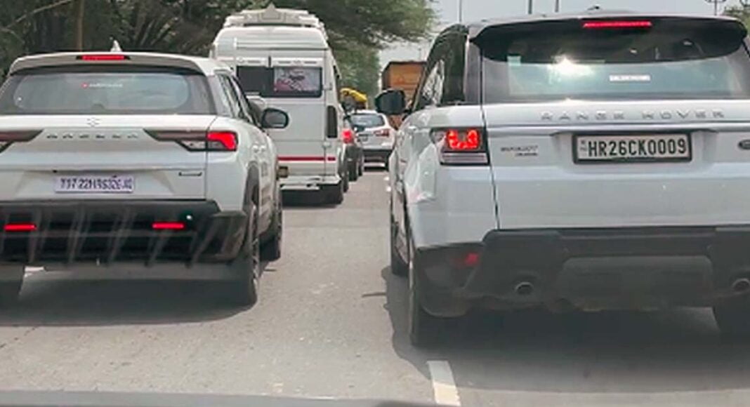 New Maruti Brezza's Road Presence Compared with Range Rover