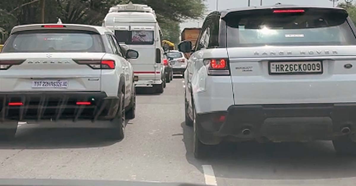 Maruti Brezza vs Range Rover Sport