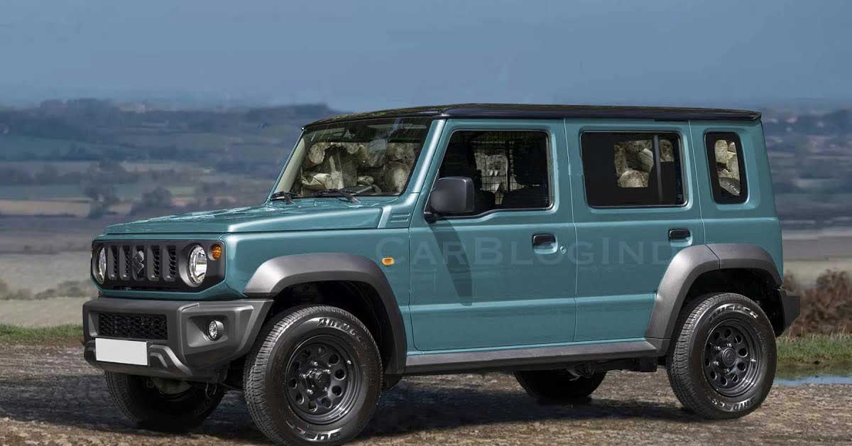 Maruti Suzuki Jimny Digital Render