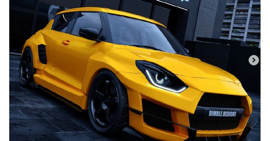 Maruti Swift Concept Inspired by Nissan GT-R and Shelby 500GT