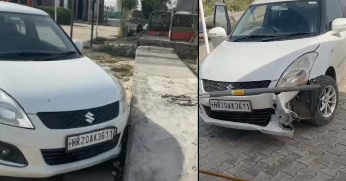 Maruti Swift Owner Tests Build Quality Using Brick Walls