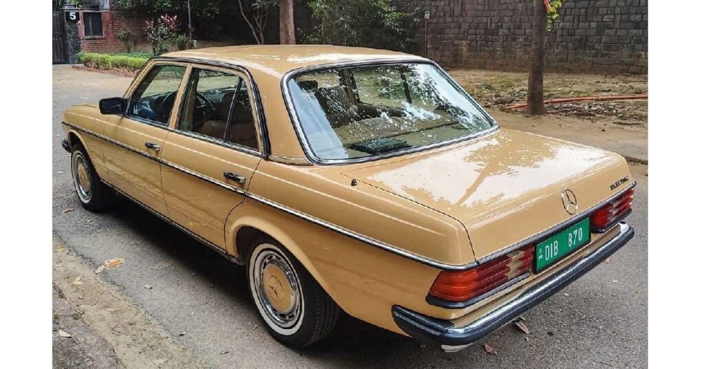 Classic Mercedes W123 Converted to EV