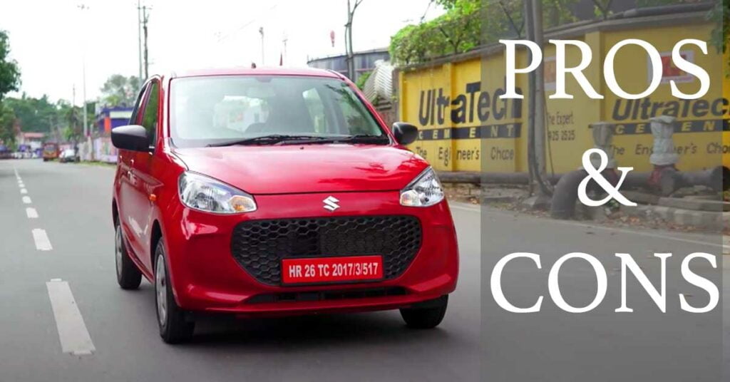 new maruti alto k10 pros and cons