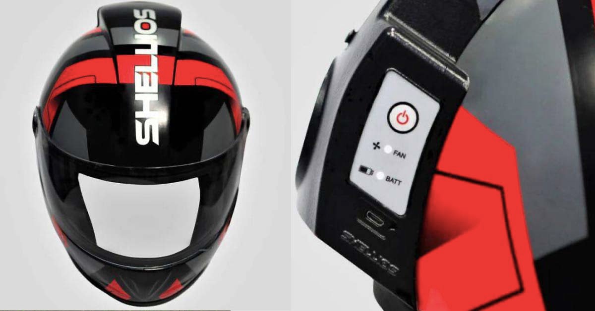 puros anti-pollution helmet