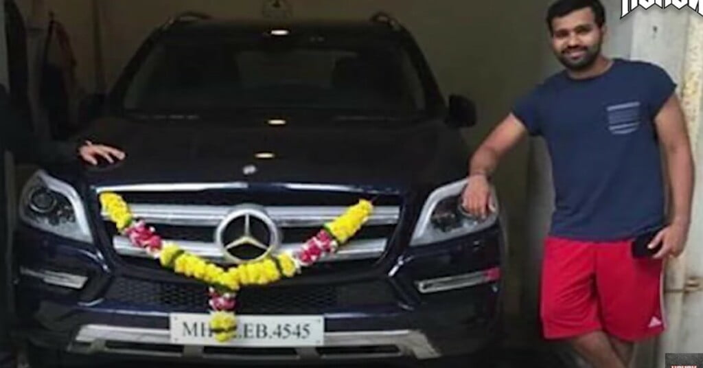 Rohit Sharma Mercedes Gl350 Cdi