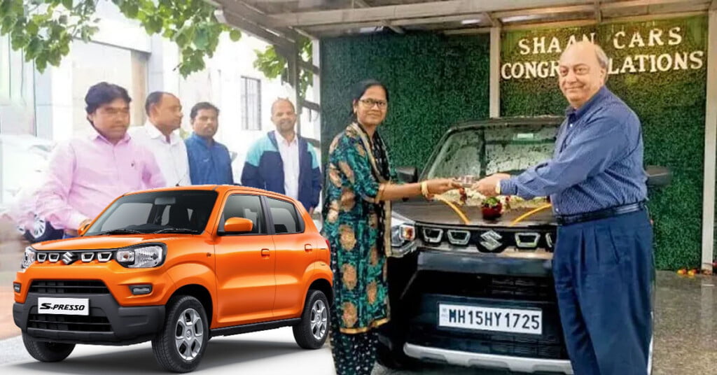 Billionaire Gifts Maruti S-Presso To Journalist Maya Mukti