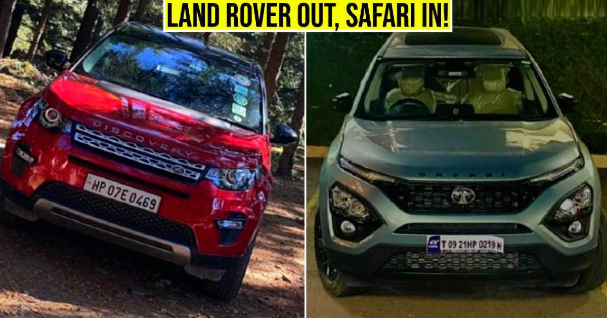 Man Sells His Land Rover To Buy Tata Harrier