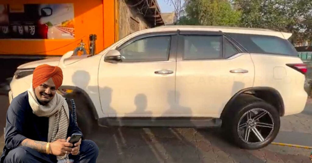 Sidhu Moosewala's Toyota Fortuner with 20-inch Alloys