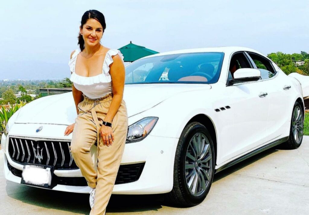 Sunny Leone Car Collection