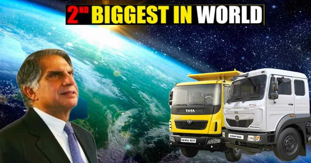 Tata Motors is now World's 2nd Largest Truck Maker?