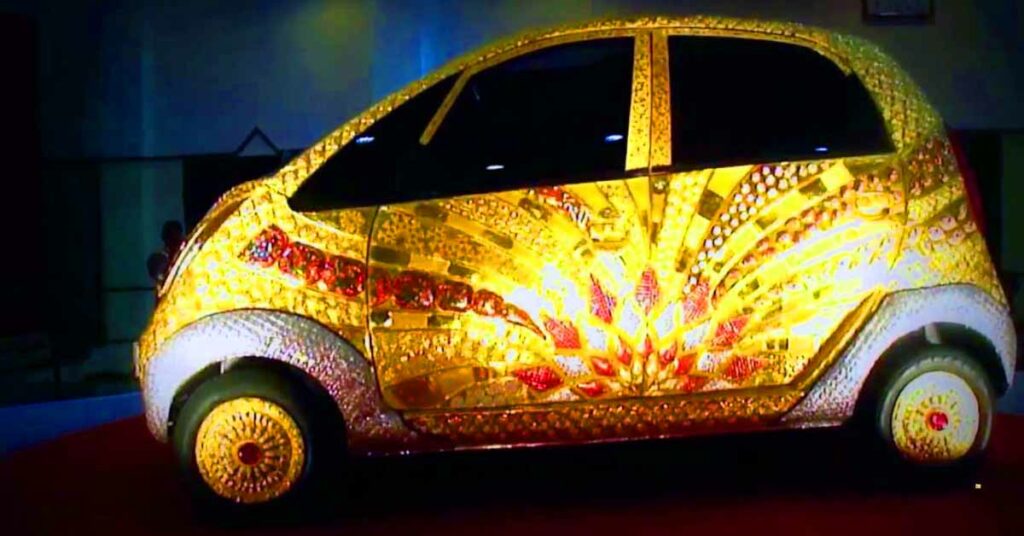 tata nano gold 22 crore