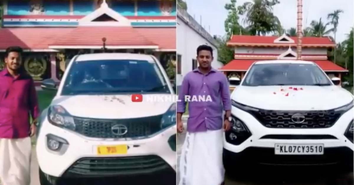 Tata Nexon Crash Survivor Buys Harrier