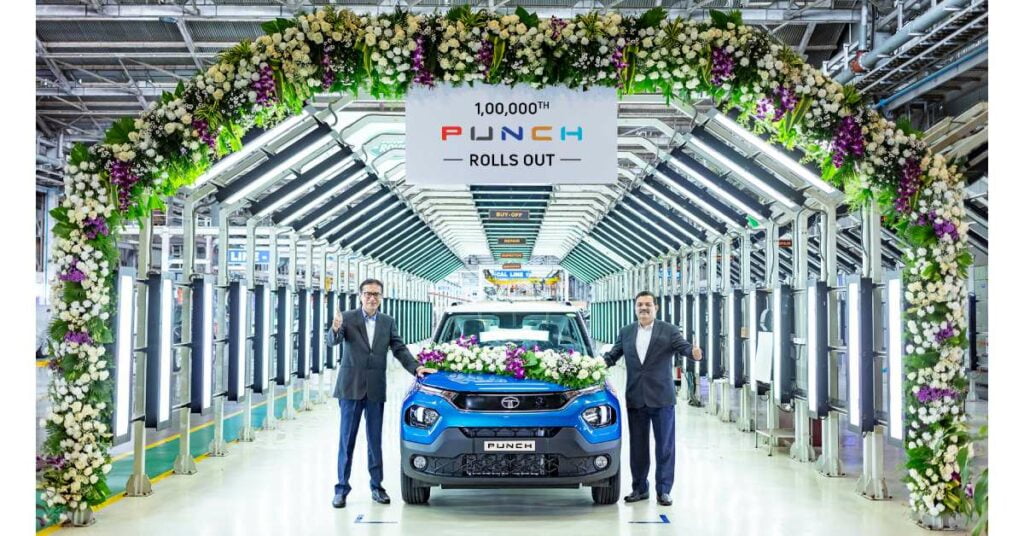 Tata Punch 1,00,000 Sales