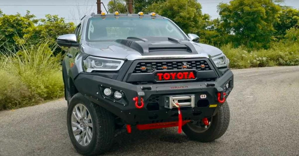 toyota hilux monster truck india