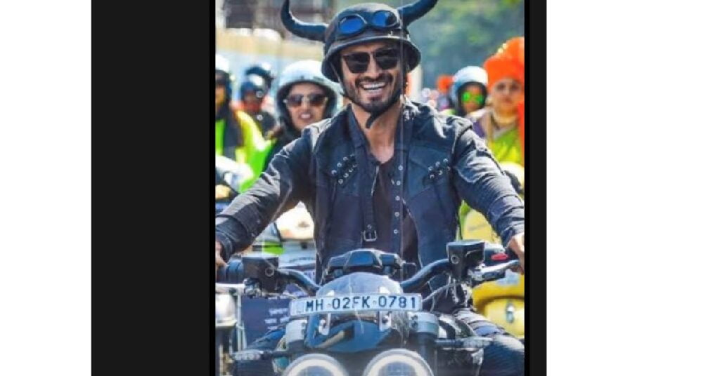 Vidyut Jammwal Triumph Rocket 3