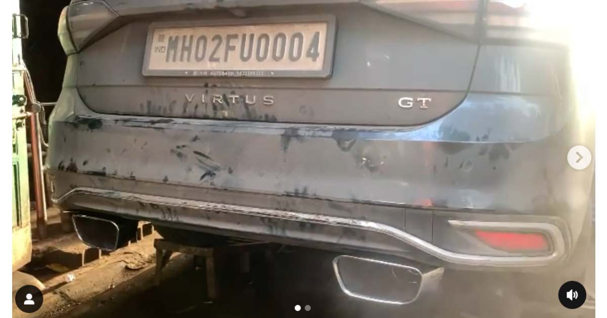 India's First VW Virtus with Cat-back Exhaust