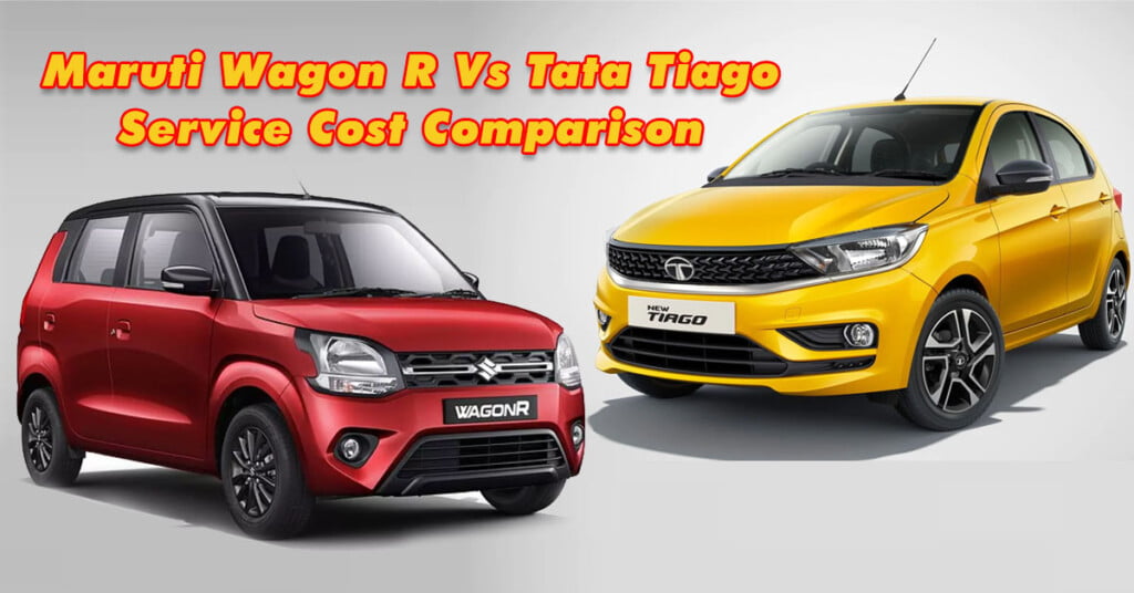 Maruti Wagon R Vs Tata Tiago Service Cost Comparison