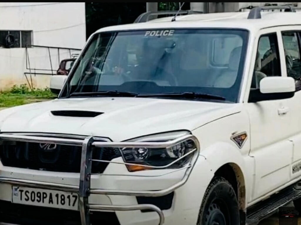 Asaduddin Owaisi Mahindra Scorpio