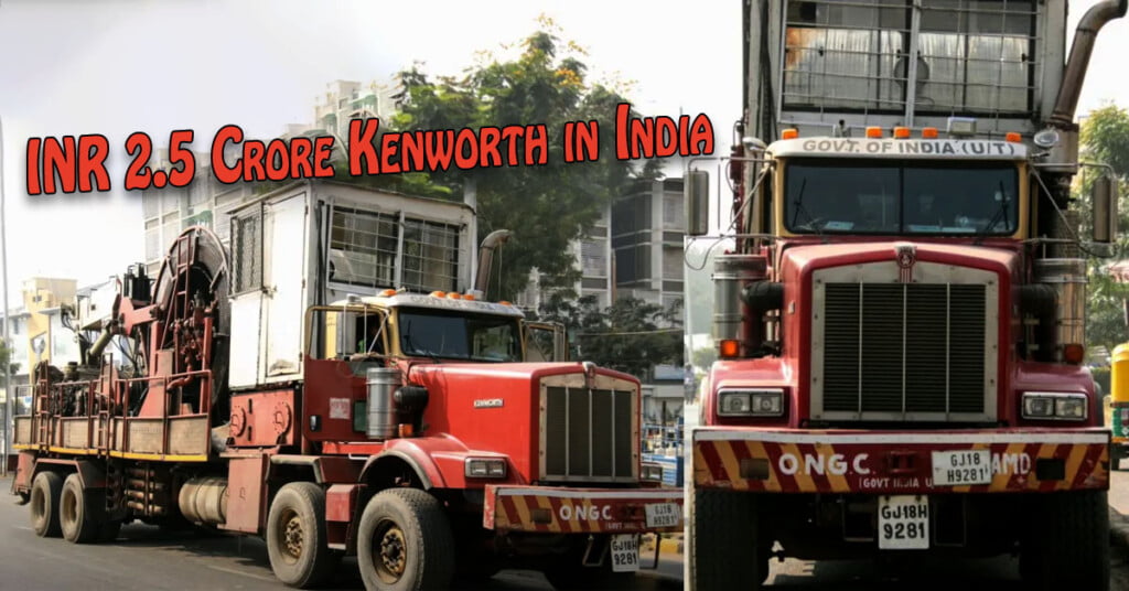 Spot This 2.5 Cr Kenworth American Truck On Indian Roads