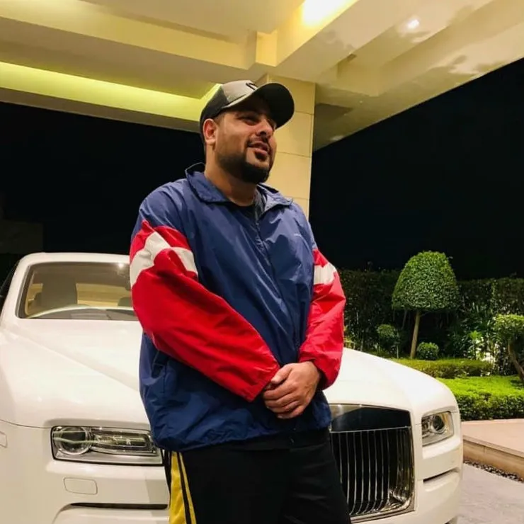 Badshah with Rolls Royce Wraith