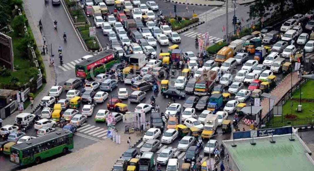 bangalore traffic jam