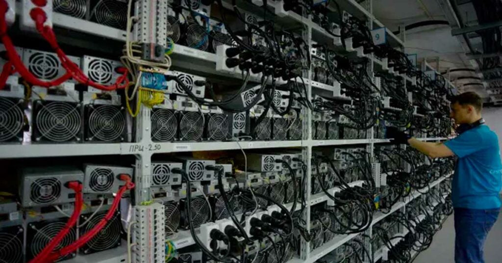 bitcoin mining rigs