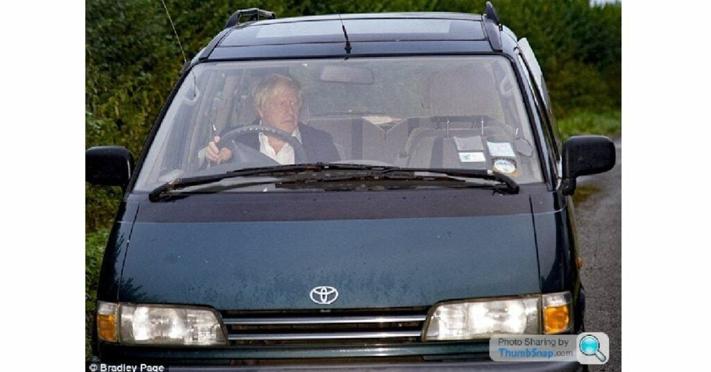 Boris Johnson Toyota Previa