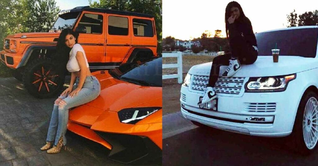 car collection of kylie jenner