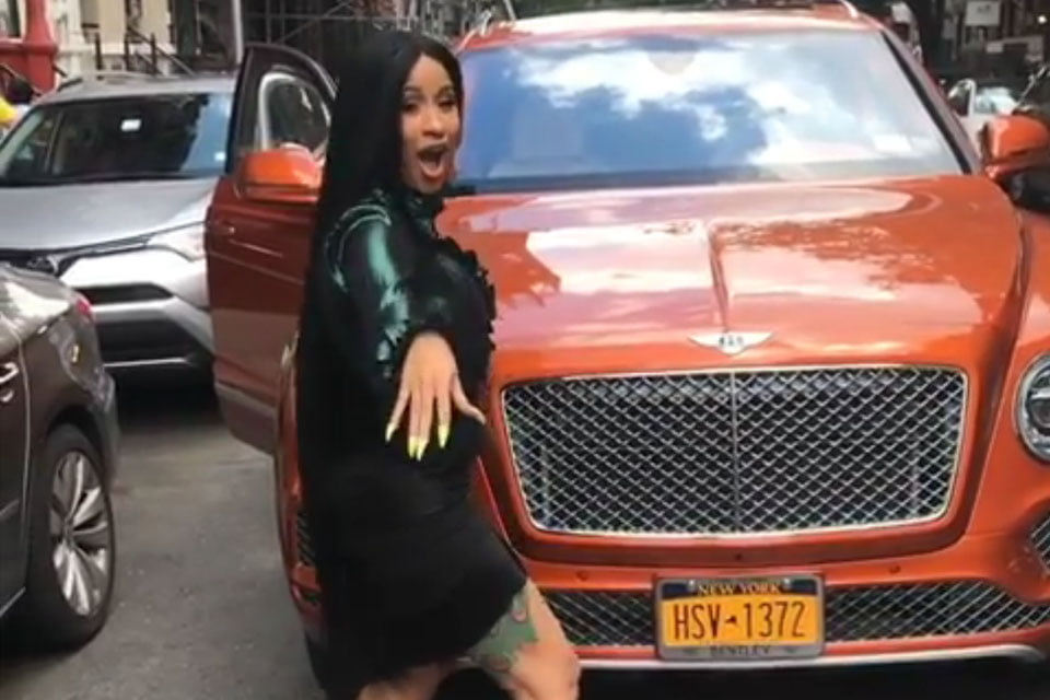 Bentley Bentayga of Cardi B