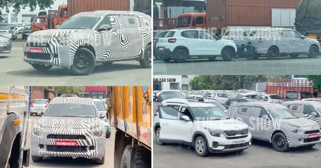 Spy Images of Citroen C3 XL