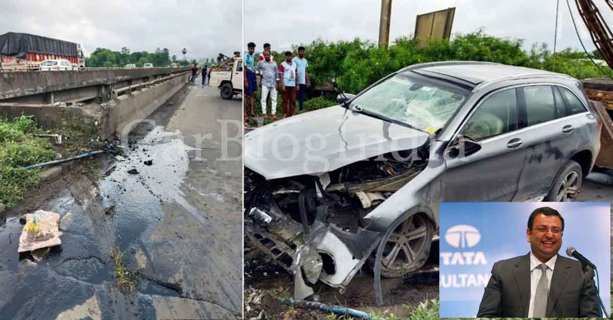 Cyrus mistry mercedes glc faulty bridge