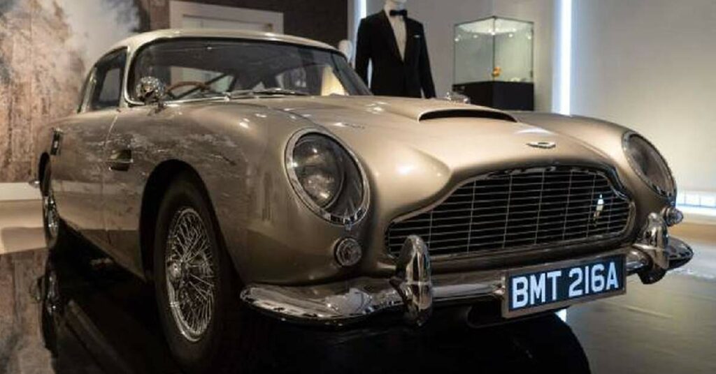 Aston Martin of James Bond for Auction
