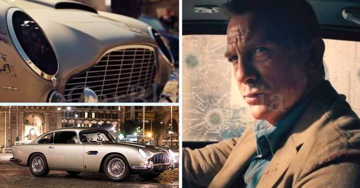 James bond aston Martin db5 no time to die