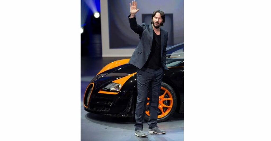 Keanu Reeves Bugatti Veyron