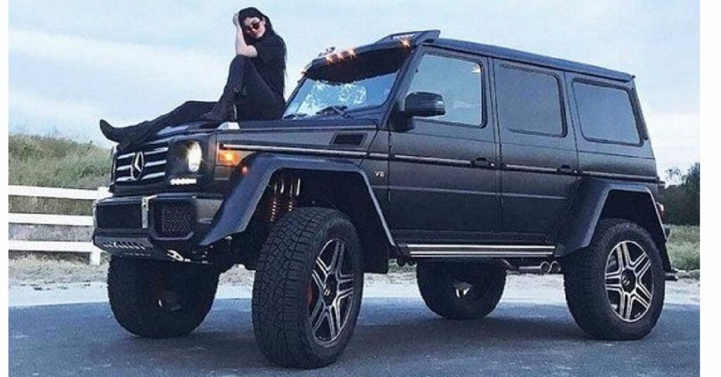 Kylie Jenner Mercedes G-Wagon