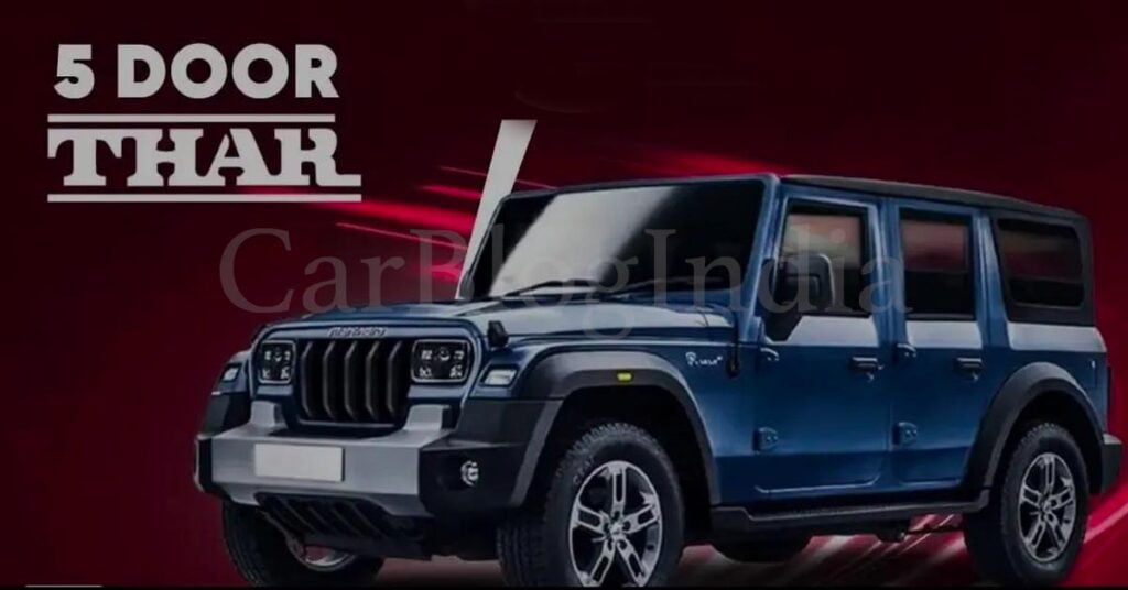 mahindra thar 5-door