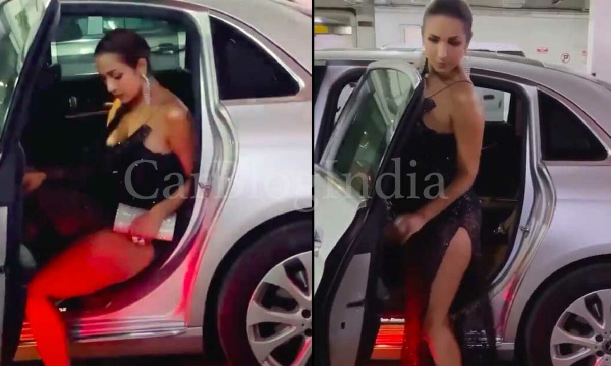 Malaika Arora Buys Mercedes E-Class, Seen at Airport