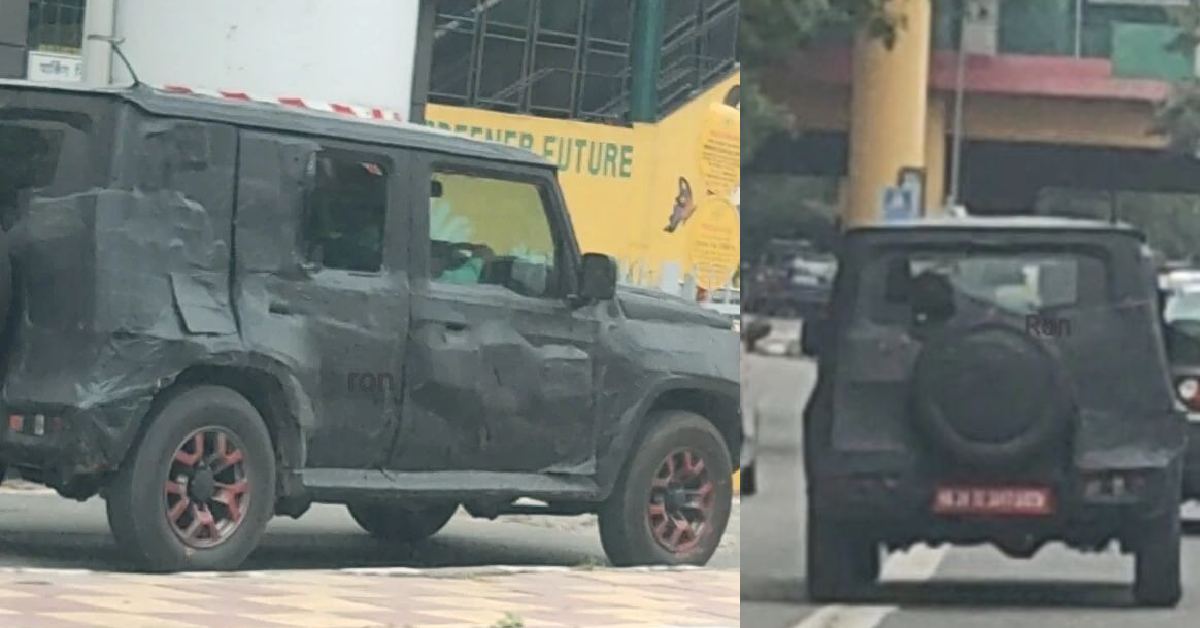 Maruti Jimny Spotted Testing