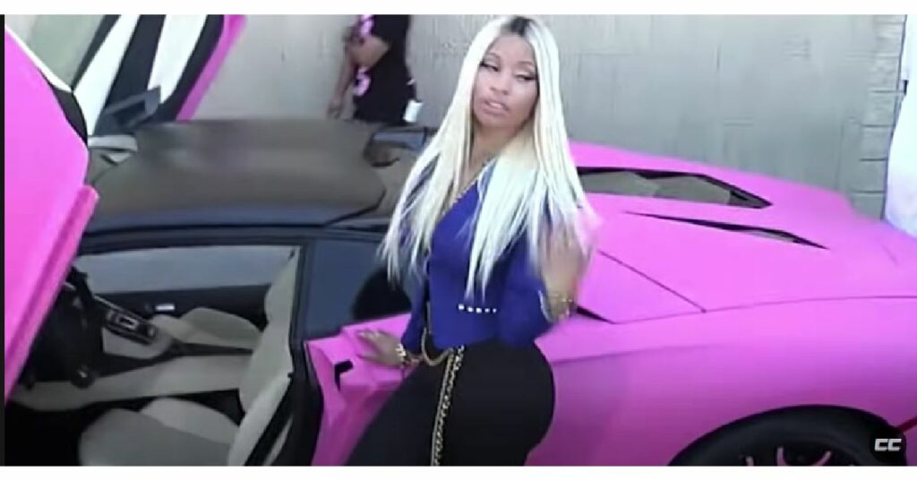 Nicki Minaj Lamborghini Aventador Roadster